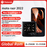 Globalny Rom Motorola MOTO razr 2022 5G składany smartfon Snapdragon 8 + Gen1 6.7 cali 144Hz OLED 50MP potrójny aparat 3500mAh 1